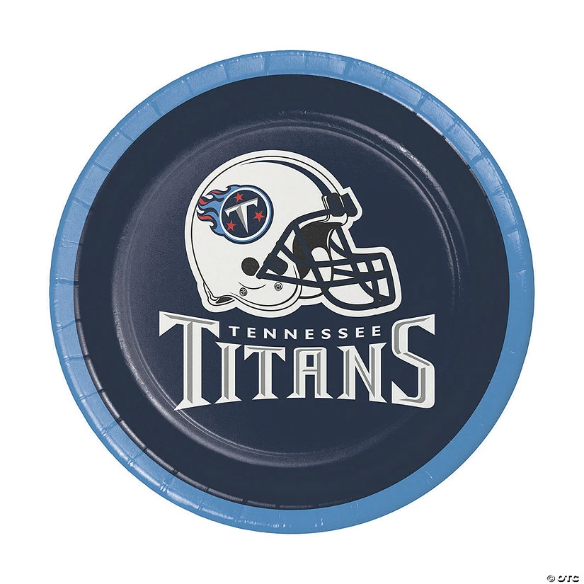 Cheap ⭐ NFL® Tennessee Titans™ Paper Dessert Plates - 8 Ct. 🔔 - Image 2