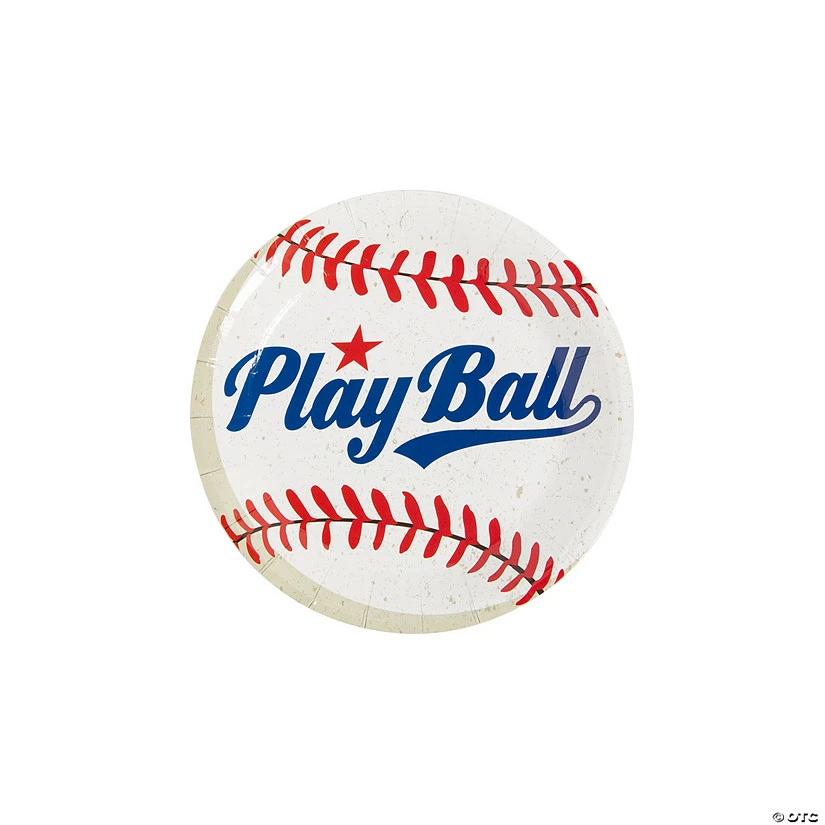 Best reviews of ⭐ Baseball Play Ball Paper Dessert Plates - 8 Ct. 😍
