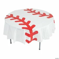 Best reviews of 👍 Baseball Round Plastic Tablecloth ❤️