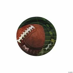 Hot Sale 🔔 Football Paper Dessert Plates - 8 Ct. 😀