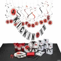 Best deal 🤩 Karate Party Supply Kit for 24 Guests 😀