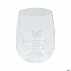 Budget 😍 Kentucky Derby® Stemless Wine Glass 🔔