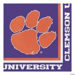 Top 10 🌟 NCAA Clemson University Napkins 60 Count 🤩