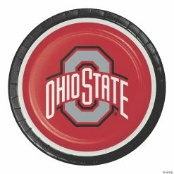 Cheapest ⌛ NCAA Ohio State University Paper Plates - 24 Ct. 😍