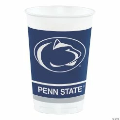 Buy 😍 NCAA Penn State University Plastic Cups - 24 Ct. 💯