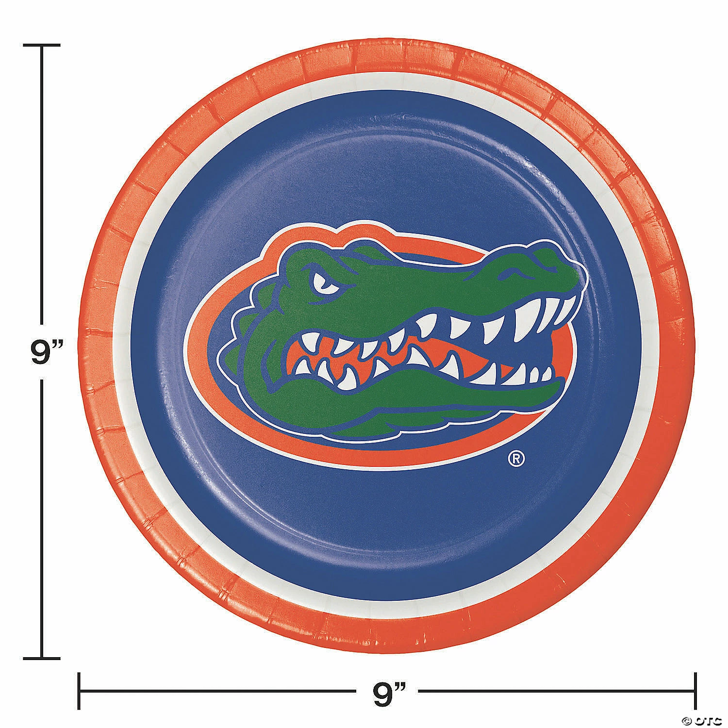 Budget ๐คฉ NCAA University of Florida Paper Plates - 24 Ct. ๐ - Image 2
