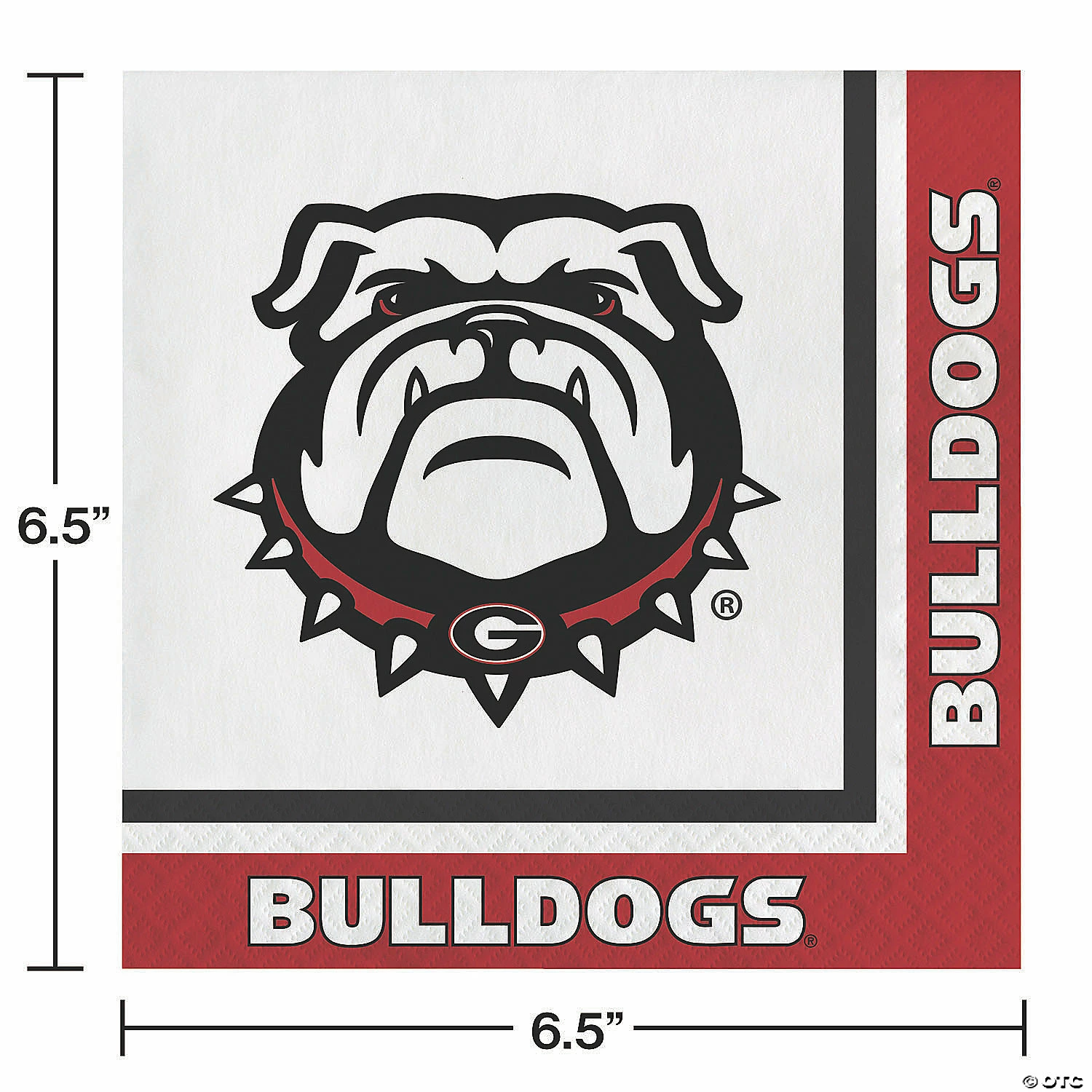 Best deal ๐ NCAA University of Georgia Napkins 60 Count ๐ - Image 2