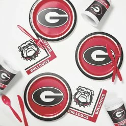 Deals 🔔 NCAA University of Georgia Tailgating Kit for 8 guests ⭐