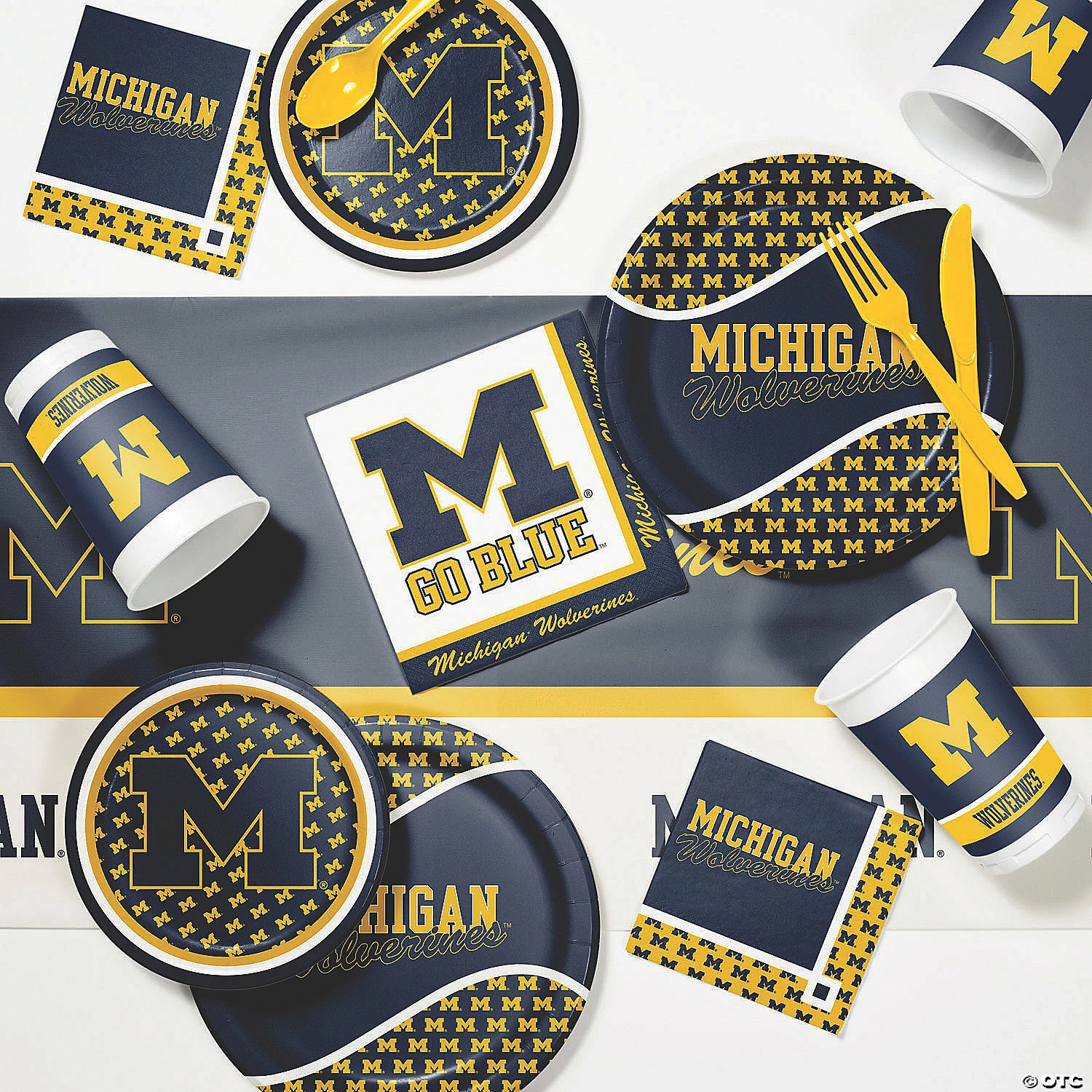 Best deal ❤️ NCAA University of Michigan Napkins 60 Count 😀 - Image 3