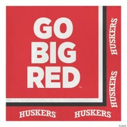 Wholesale 🔔 NCAA University of Nebraska Napkins 60 Count 😍