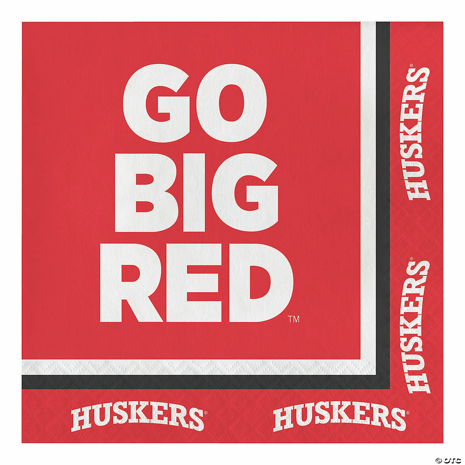 Wholesale 🔔 NCAA University of Nebraska Napkins 60 Count 😍