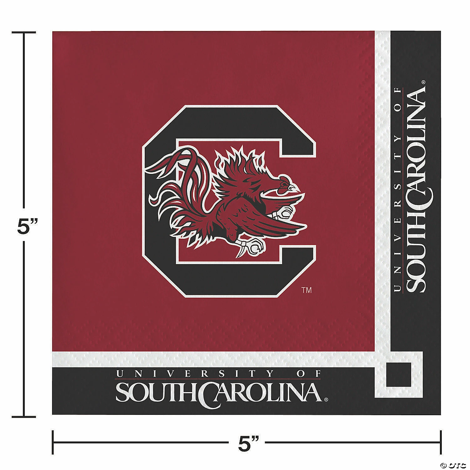 Cheap β NCAA University of South Carolina Beverage Napkins 60 Count π - Image 2