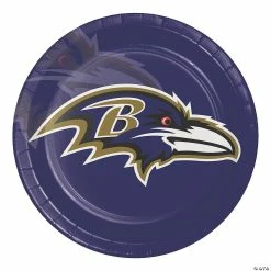 Best Pirce 🎁 NFL Baltimore Ravens Paper Plates 24 Count ✨