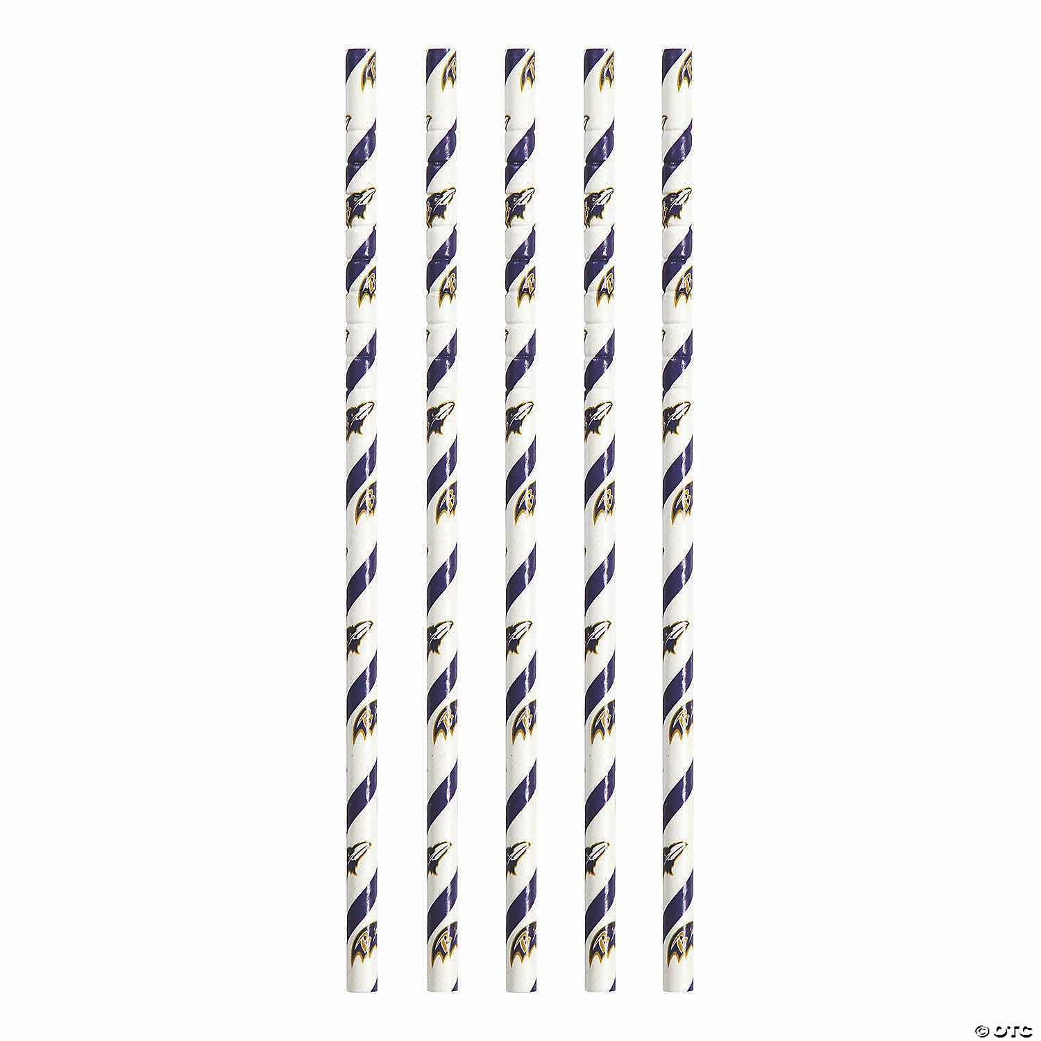 Best Pirce ⌛ NFL Baltimore Ravens Paper Straws - 72 Pc. ✔️