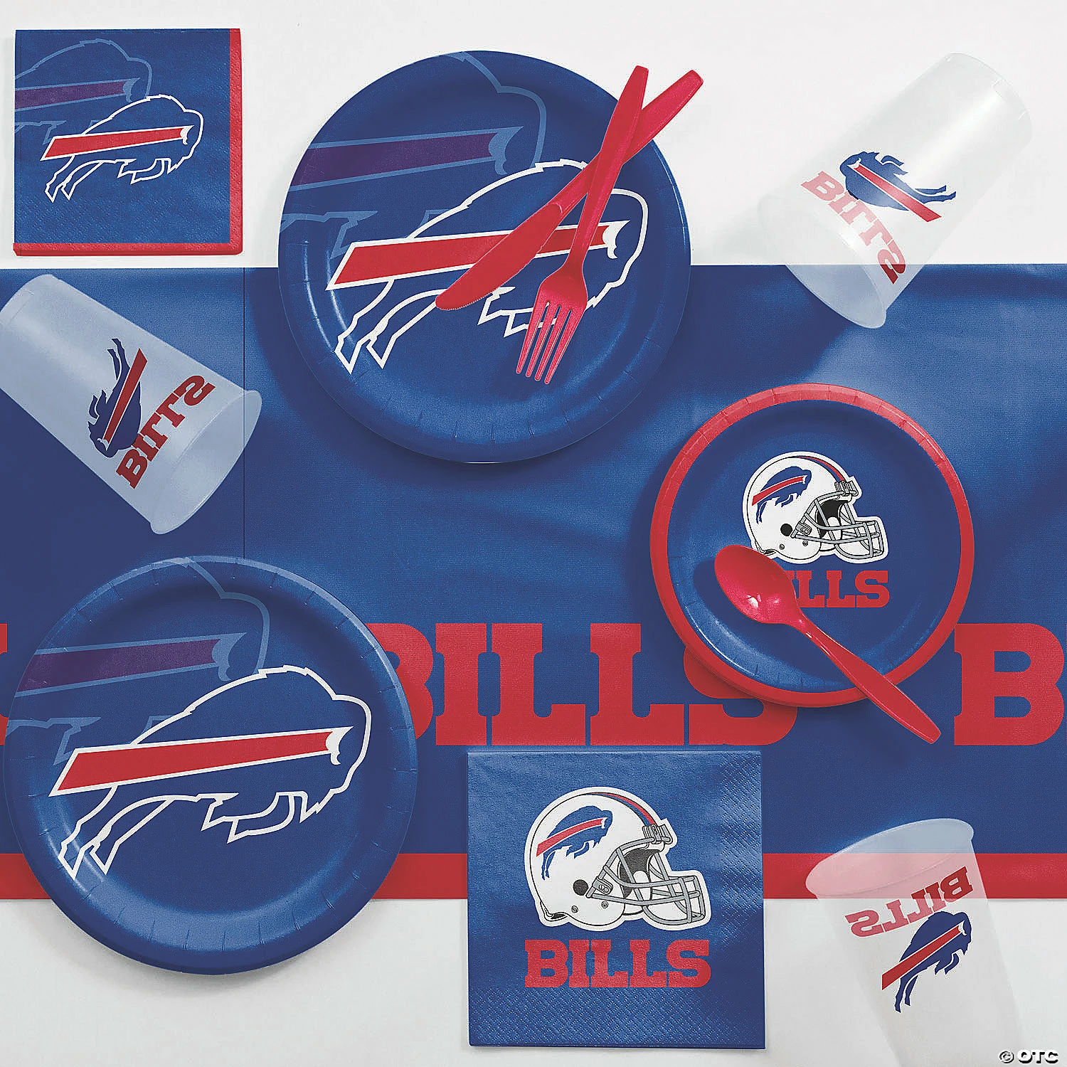 Deals 🧨 NFL Buffalo Bills Dessert Plates - 24 Ct. 🤩 - Image 3