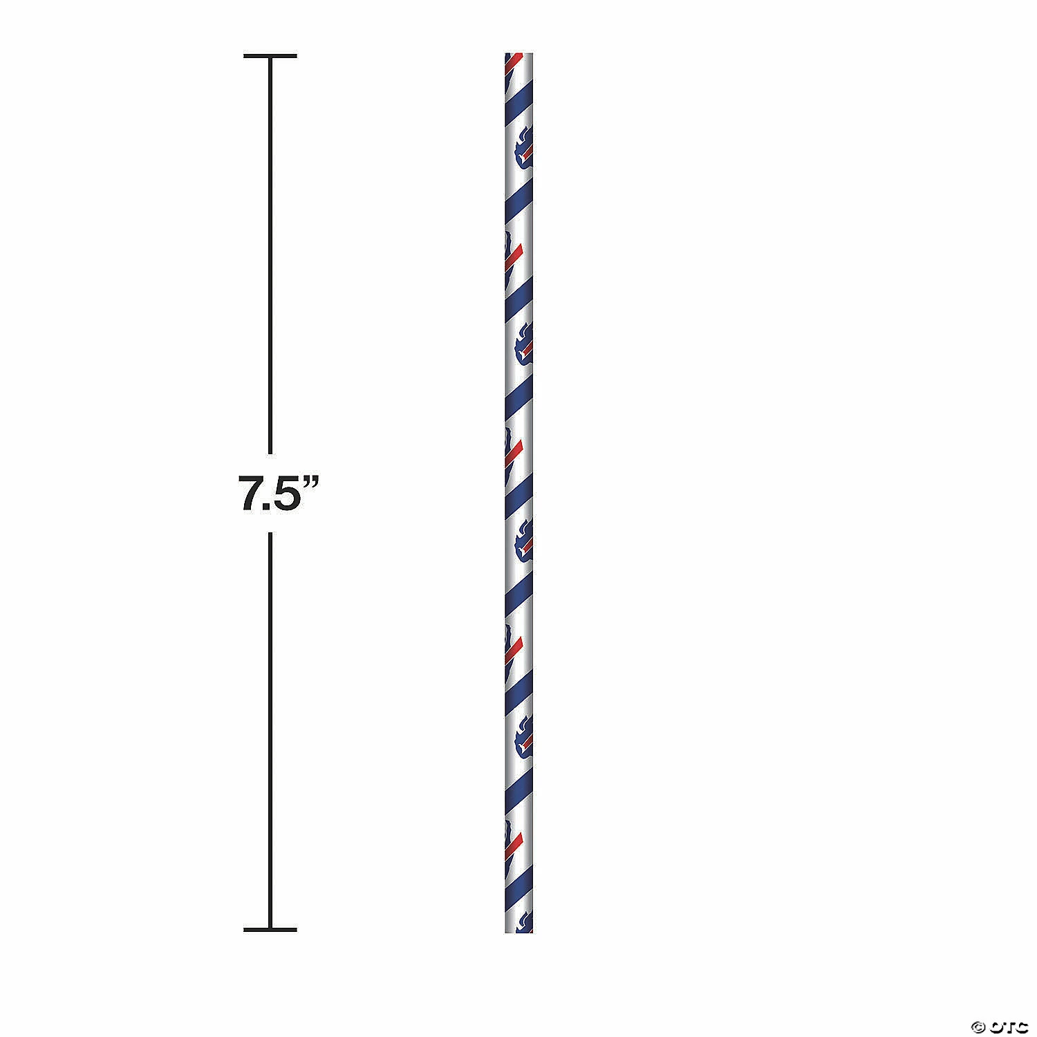 Best deal ✔️ NFL Buffalo Bills Paper Straws - 72 Pc. 🌟 - Image 2