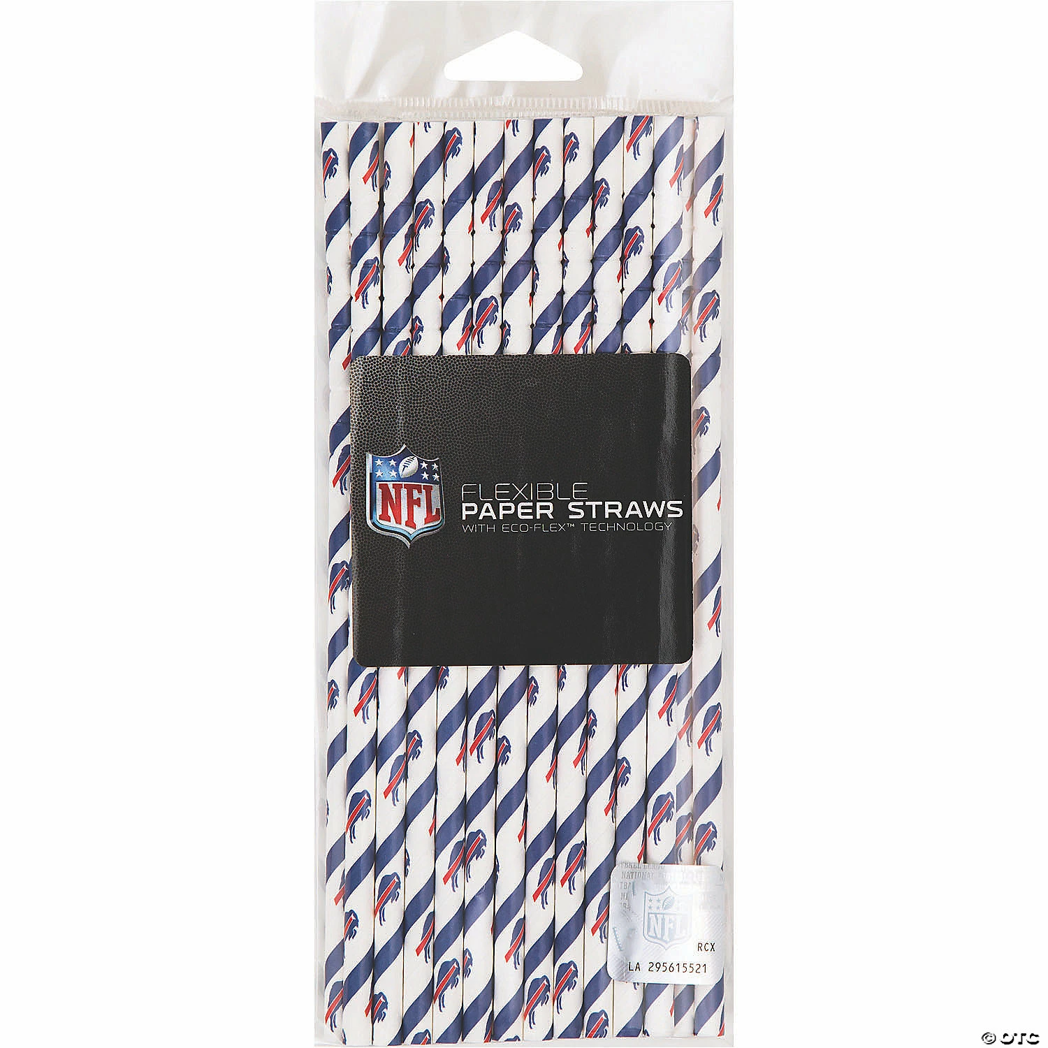 Best deal ✔️ NFL Buffalo Bills Paper Straws - 72 Pc. 🌟 - Image 4