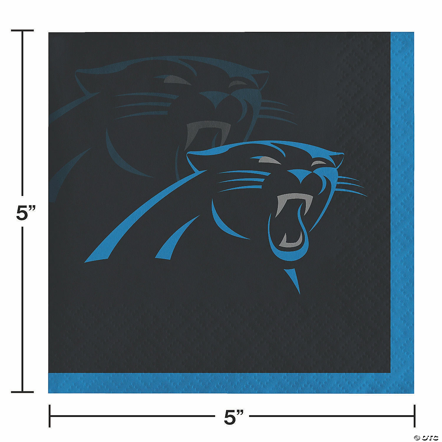 Promo 🌟 NFL Carolina Panther Beverage Napkins 48 Count ⭐ - Image 2