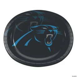 Brand new 🥰 NFL Carolina Panther Paper Oval Plates - 24 Ct. 😉