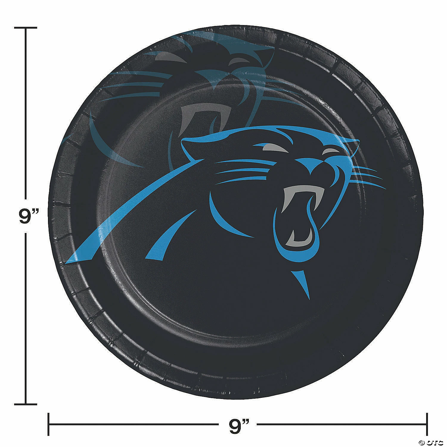 Best Sale 🔥 NFL Carolina Panther Paper Plates - 24 Ct. 🥰 - Image 2