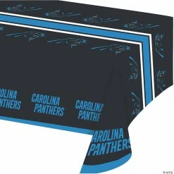 Hot Sale 👏 NFL Carolina Panther Plastic Tablecloths 3 Count 👏