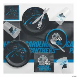 Top 10 😉 NFL Carolina Panthers Game Day Party Supplies Kit for 8 guests ⌛