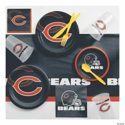 Deals 🌟 NFL Chicago Bears Game Day Party Supplies Kit for 8 guests ❤️