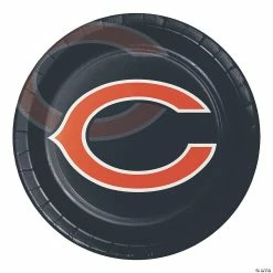 Flash Sale 🥰 NFL Chicago Bears Paper Plates - 24 Ct. 👍