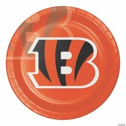 Wholesale ✔️ NFL Cincinnati Bengals Paper Plates - 24 Ct. 🎉