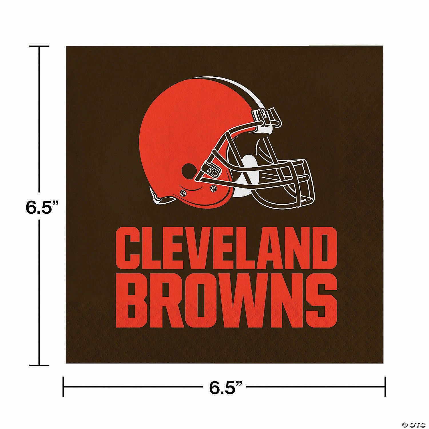 Coupon ๐ NFL Cleveland Browns Paper Plate and Napkin Party Kit โ - Image 5