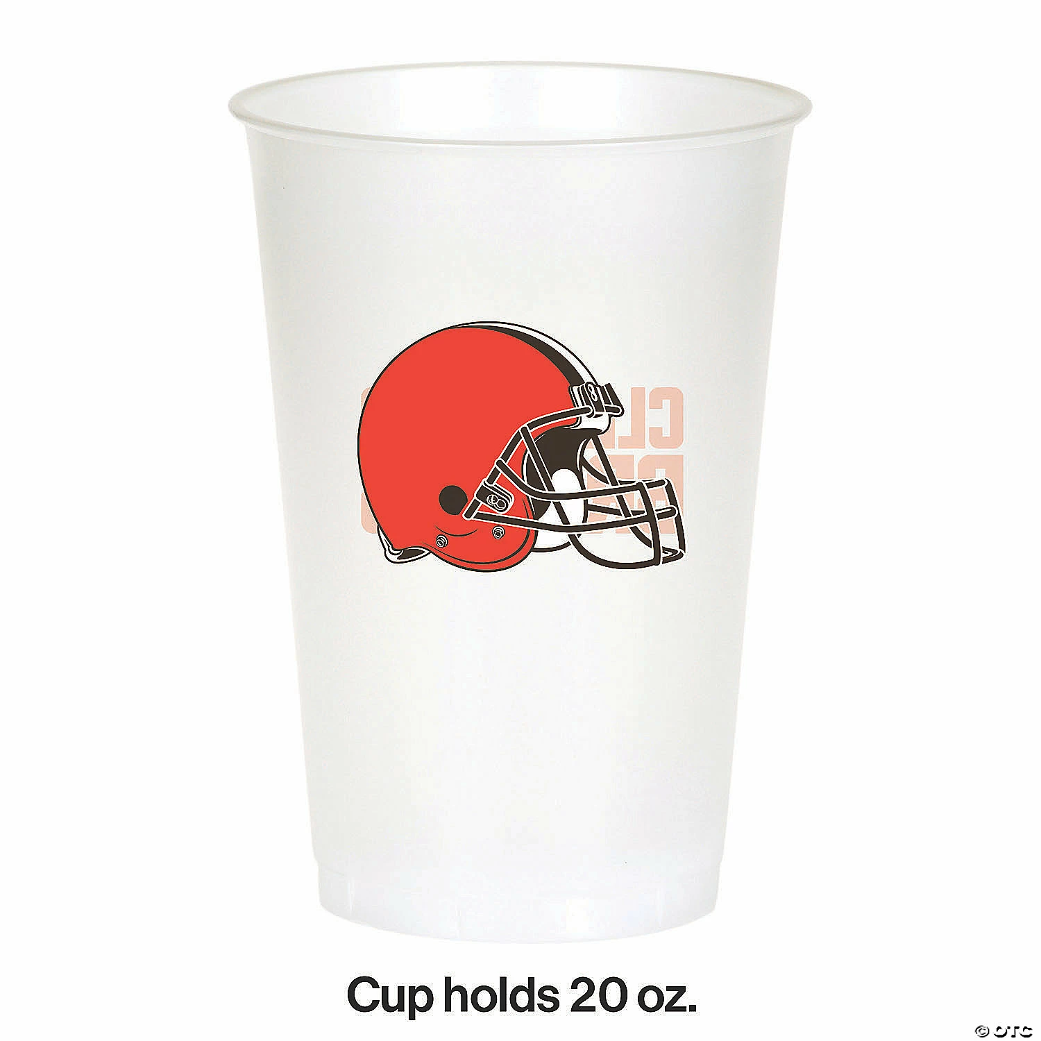 New ๐ NFL Cleveland Browns Plastic Cups - 24 Ct. ๐ - Image 2