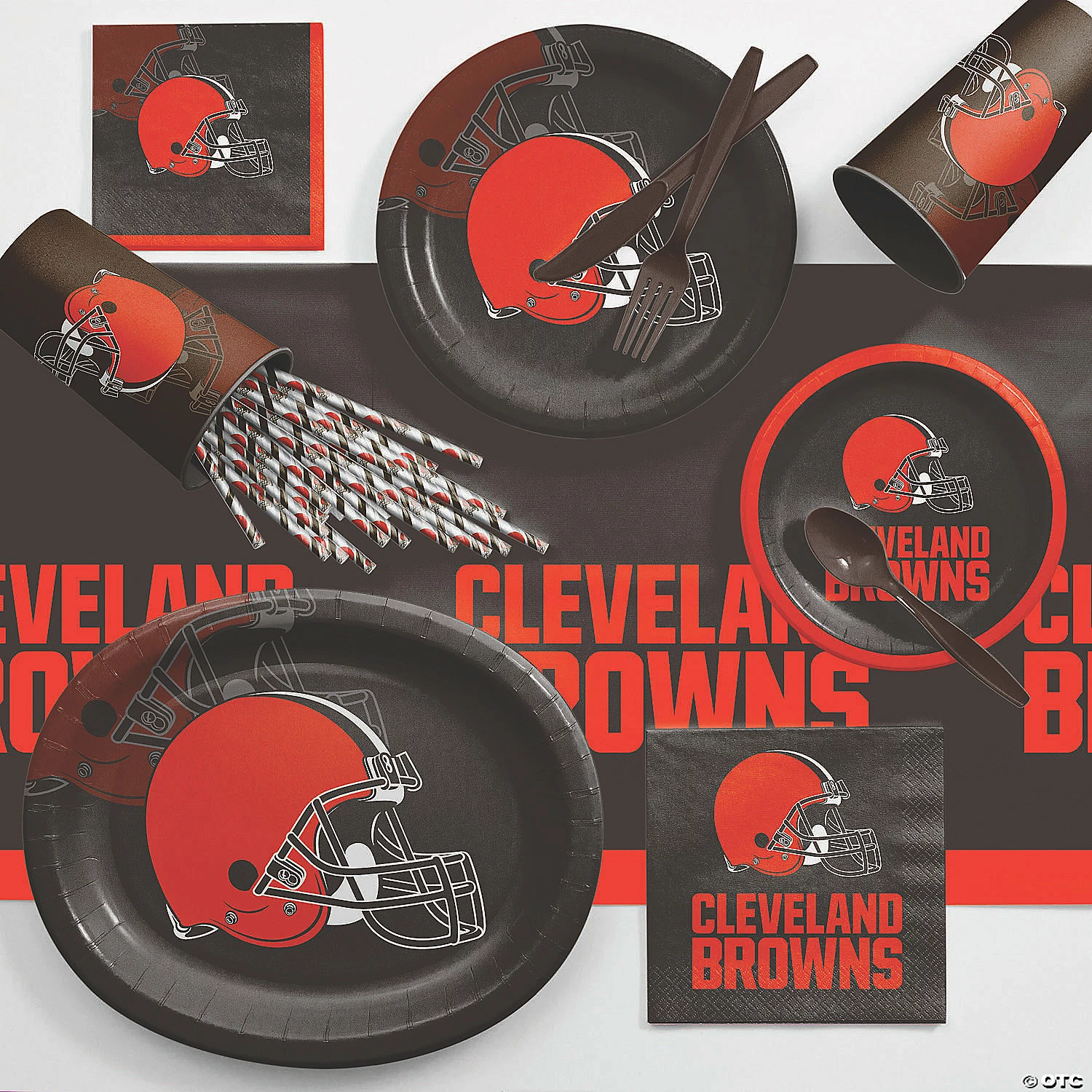 New ๐ NFL Cleveland Browns Plastic Cups - 24 Ct. ๐ - Image 3