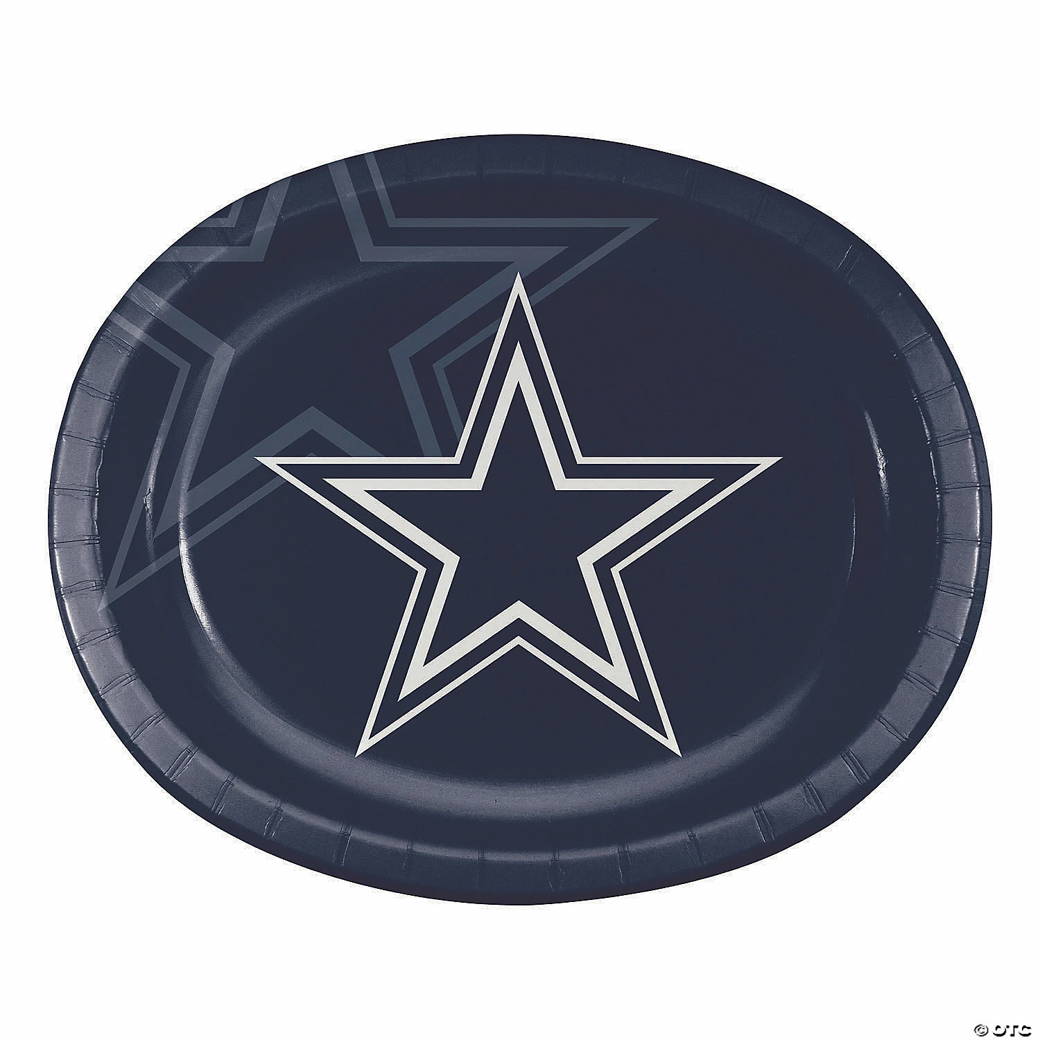 New ✔️ NFL Dallas Cowboys Oval Paper Plates - 24 Ct. ⭐