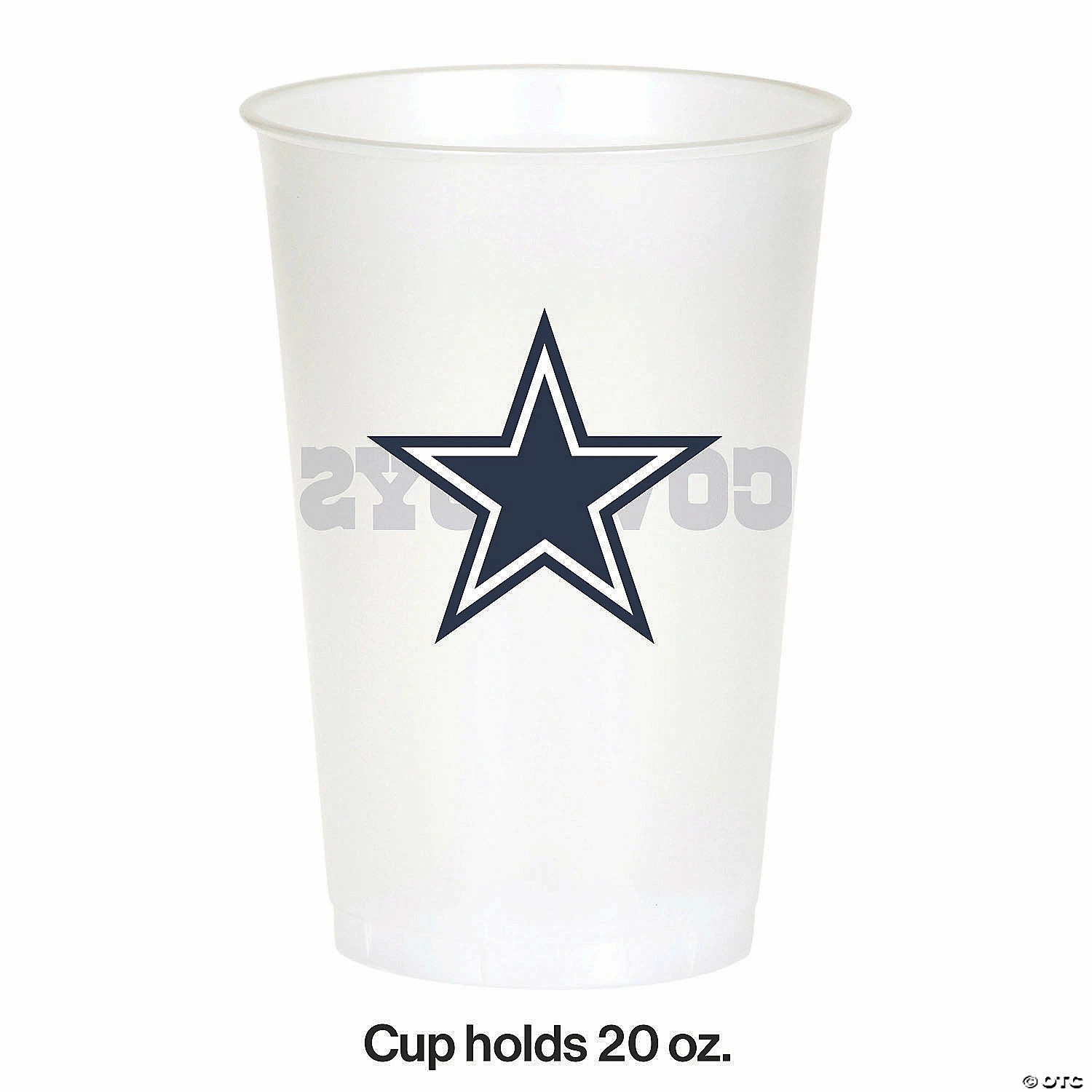 Brand new ๐ NFL Dallas Cowboys Plastic Cups - 24 Ct. โ๏ธ - Image 2