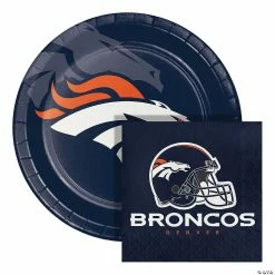 Best reviews of 🔔 NFL Denver Broncos Paper Plate and Napkin Party Kit 🧨