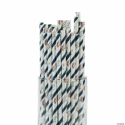 Deals 🌟 NFL® Denver Broncos Paper Straws - 24 Pc. 🔥