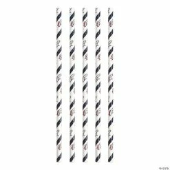 Deals 🔥 NFL Denver Broncos Paper Straws - 72 Pc. 🔥