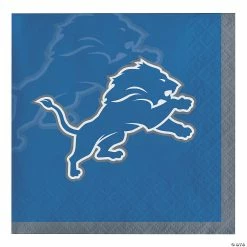 Cheap 👏 NFL Detroit Lions Beverage Napkins 48 Count 🛒
