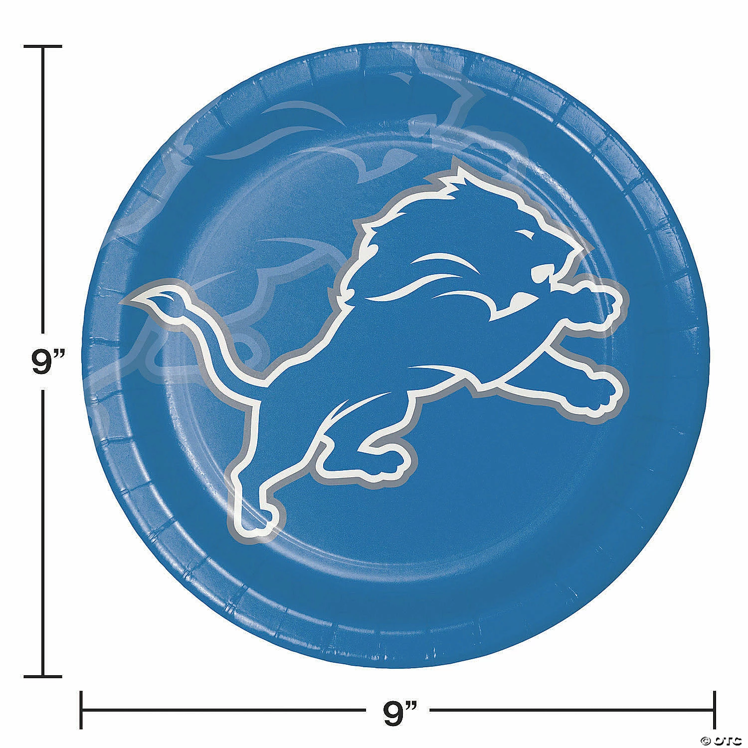 Buy ๐ NFL Detroit Lions Paper Plates - 24 Ct. โ๏ธ - Image 2