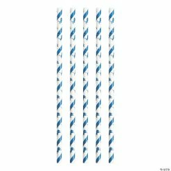 Promo ⌛ NFL Detroit Lions Paper Straws - 72 Pc. ⭐