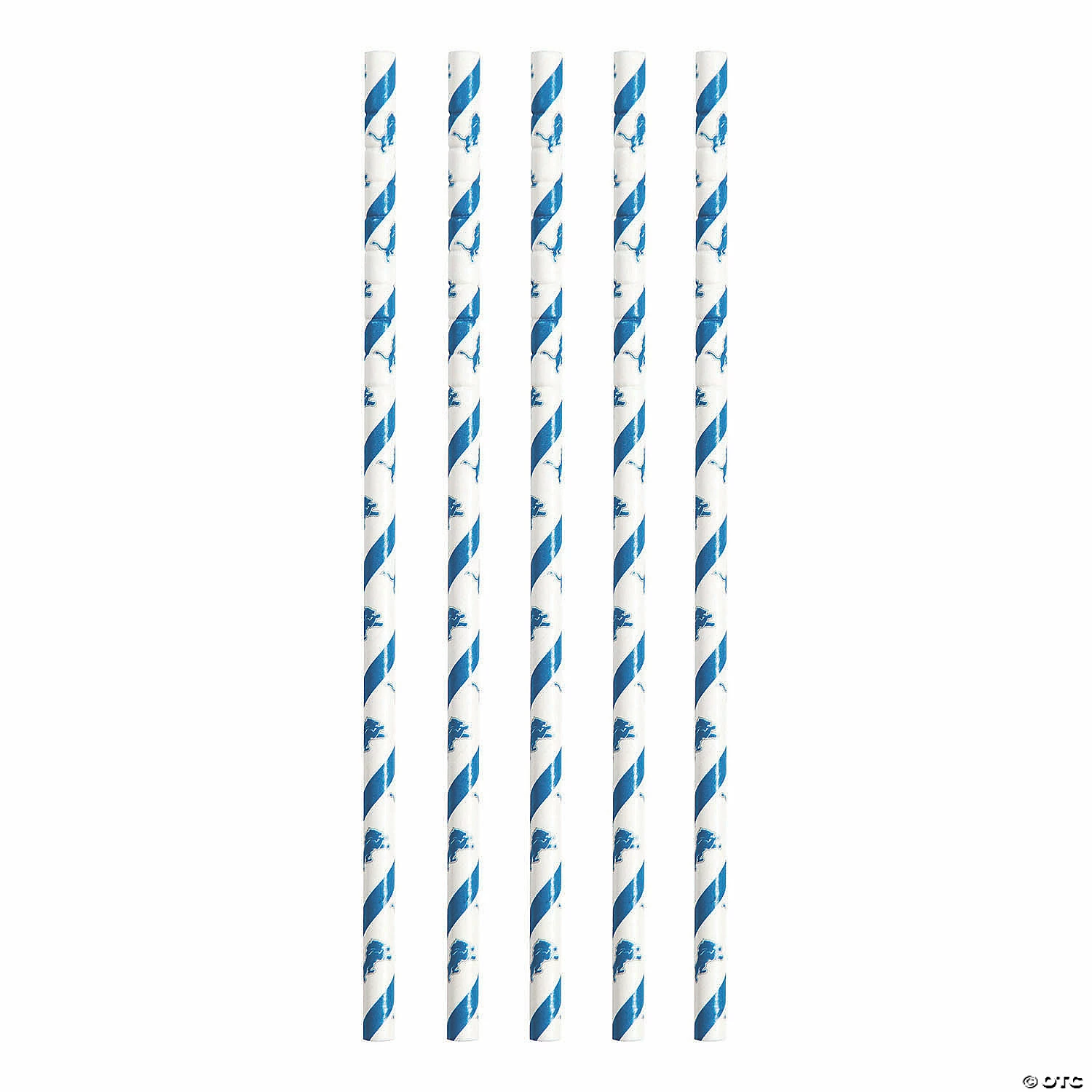 Promo ⌛ NFL Detroit Lions Paper Straws - 72 Pc. ⭐