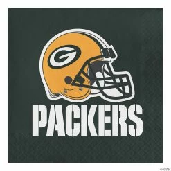 Outlet ⭐ NFL Green Bay Packers Napkins 48 Count ⭐