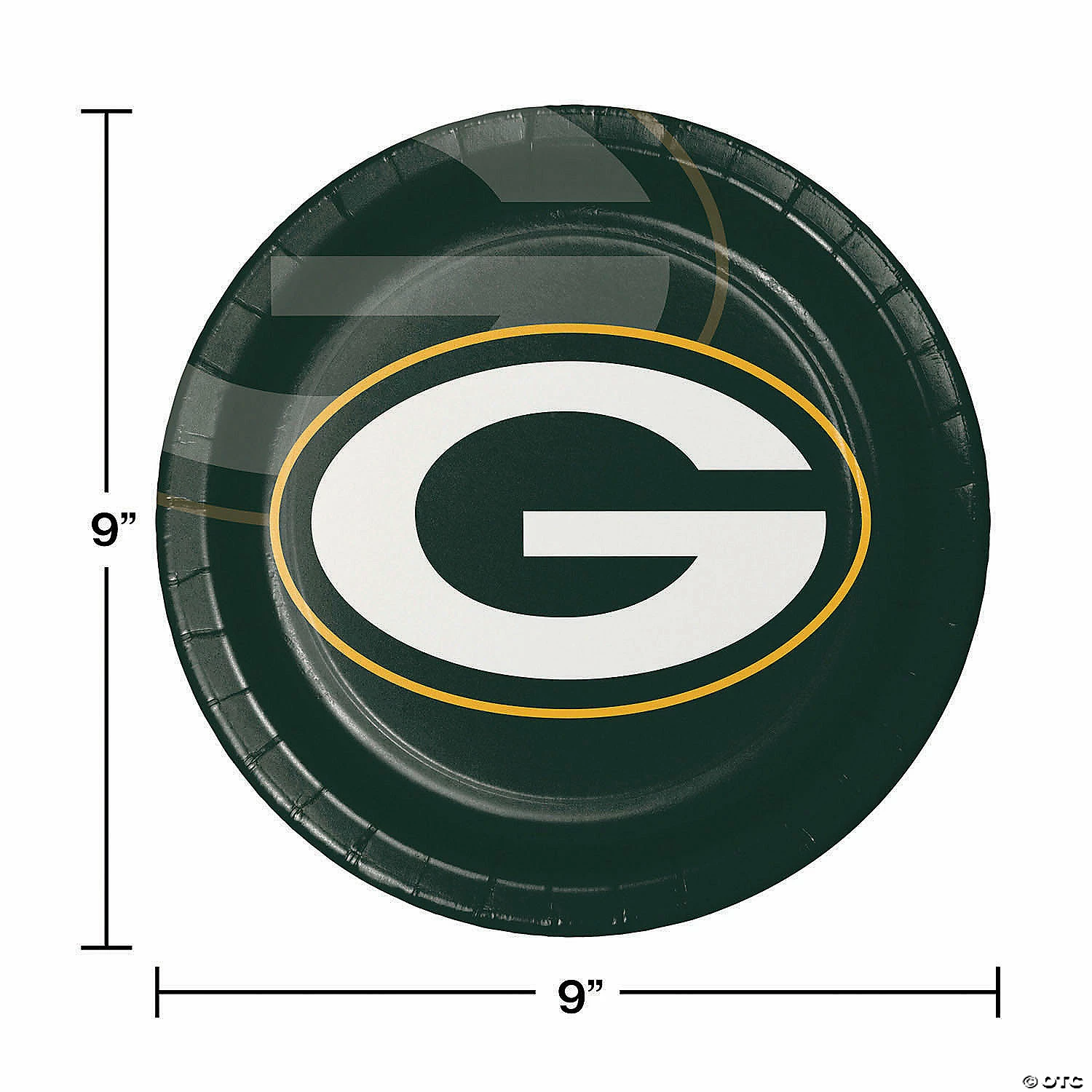Promo 😉 NFL Green Bay Packers Paper Plate and Napkin Party Kit 🤩 - Image 3
