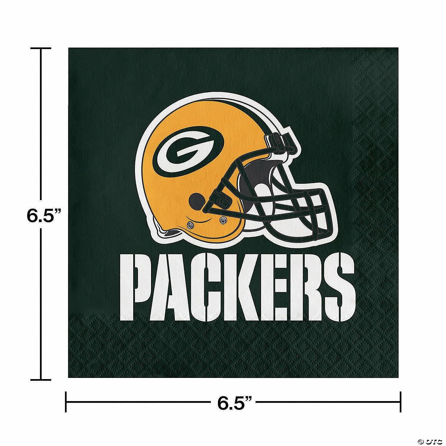 Promo 😉 NFL Green Bay Packers Paper Plate and Napkin Party Kit 🤩 - Image 5
