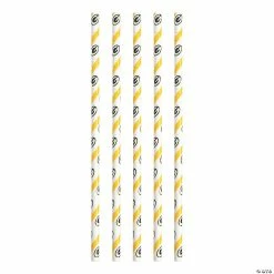 Deals ❤️ NFL Green Bay Packers Paper Straws - 72 Pc. 🌟