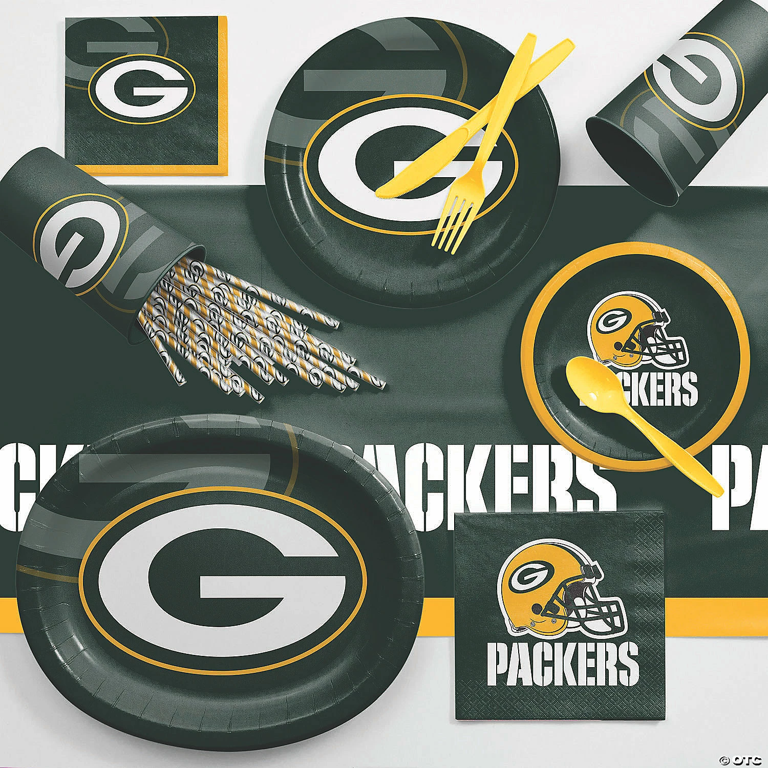 Deals โค๏ธ NFL Green Bay Packers Paper Straws - 72 Pc. ๐ - Image 3