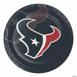Budget ⌛ NFL Houston Texans Paper Plates - 24 Ct. 👍