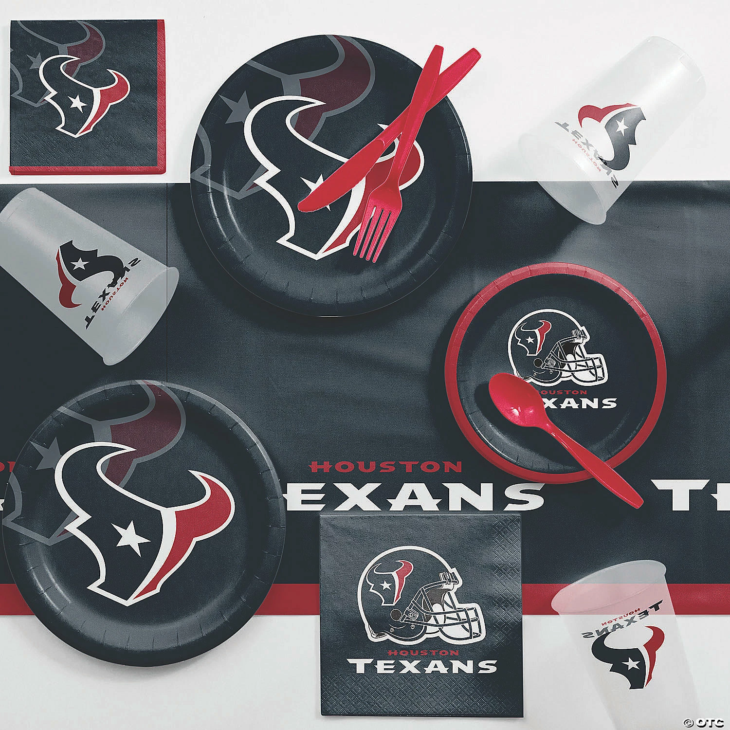 Buy โ๏ธ NFL Houston Texans Paper Straws - 72 Pc. ๐ - Image 3