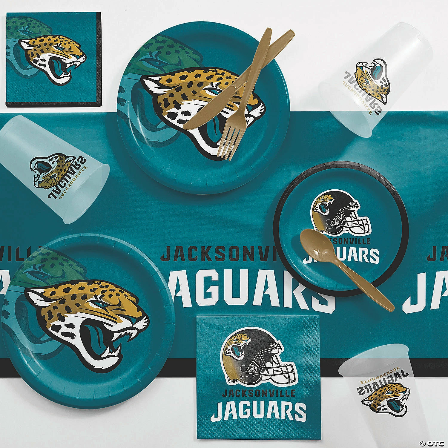 Coupon ✔️ NFL Jacksonville Jaguars Beverage Napkins 48 Count 👏 - Image 3