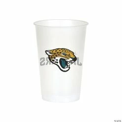New 🧨 NFL Jacksonville Jaguars Plastic Cups - 24 Ct. 👍